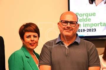 Presentación del programa electoral de Nueva Canarias de Telde (Foto TA)