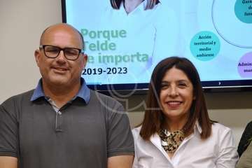 Presentación del programa electoral de Nueva Canarias de Telde (Foto TA)