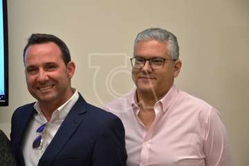 Presentación del programa electoral de Nueva Canarias de Telde (Foto TA)