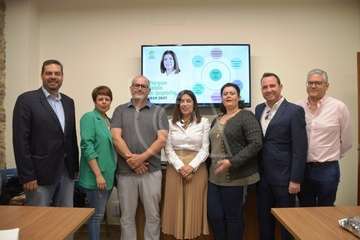 Presentación del programa electoral de Nueva Canarias de Telde (Foto TA)