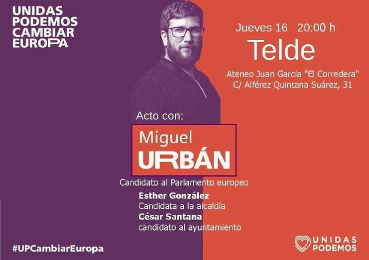 El acto arrancará a las 20.00 horas en Los Llanos (Foto TA)