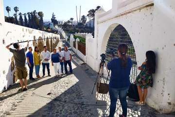 El PSOE desarrolla una apretada agenda por toda la ciudad (Foto TA)