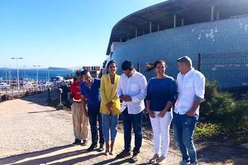 El PSOE desarrolla una apretada agenda por toda la ciudad (Foto TA)