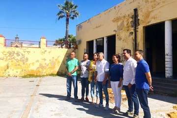 El PSOE desarrolla una apretada agenda por toda la ciudad (Foto TA)