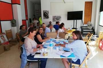 El PSOE desarrolla una apretada agenda por toda la ciudad (Foto TA)