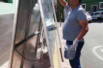 El PSOE desarrolla una apretada agenda por toda la ciudad (Foto TA)