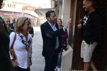 Oramas viene a Telde a darle un empujón a la campaña de JxT (Foto TA)