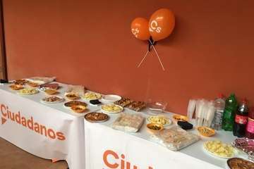 Presentación de la candidatura de Cs en la Casa Condal (Foto TA)