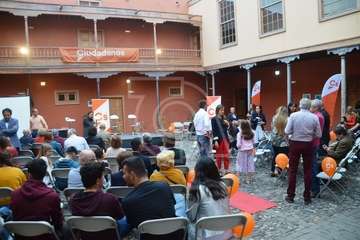 Presentación de la candidatura de Cs en la Casa Condal (Foto TA)