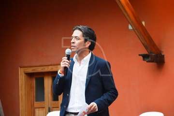 Presentación de la candidatura de Cs en la Casa Condal (Foto TA)