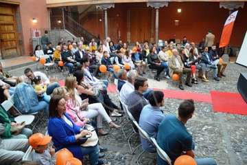 Presentación de la candidatura de Cs en la Casa Condal (Foto TA)