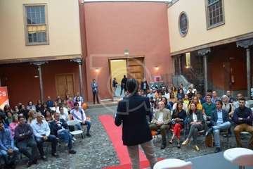 Presentación de la candidatura de Cs en la Casa Condal (Foto TA)