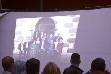 Presentación de la candidatura de Cs en la Casa Condal (Foto TA)