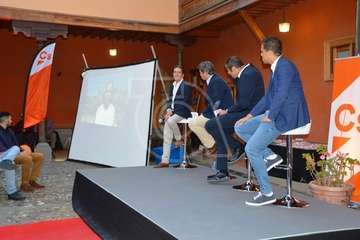 Presentación de la candidatura de Cs en la Casa Condal (Foto TA)