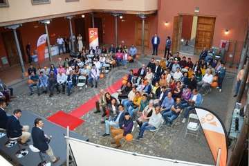 Presentación de la candidatura de Cs en la Casa Condal (Foto TA)