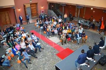 Presentación de la candidatura de Cs en la Casa Condal (Foto TA)