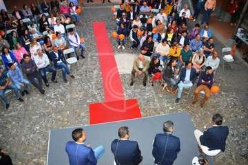 Presentación de la candidatura de Cs en la Casa Condal (Foto TA)