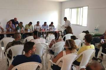 Debate electoral en La Solana (Foto TA)