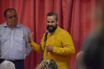 Reunión de Juntos por Telde con vecinos de Lomo Magullo y sector de cumbre (Foto TA)