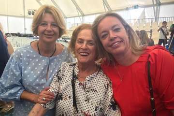 Teodoro Egea en Telde, reparto de papeletas y programa electoral por los barrios y acto del PP en Infecar (Foto TA)