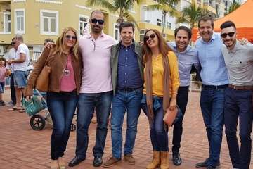 Cs de Telde asume el compromiso de Javier Nart de la lucha por medio marino (Foto TA)