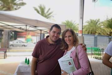 NC centra su campaña en el contacto directo con los teldenses (Foto TA)