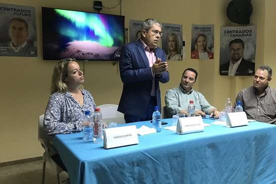 Acto de anoche del PP en La Fraternidad