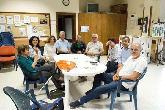 Reunión de Cs con el colectivo vecinal Las Olas de Playa del Hombre (Foto TA)