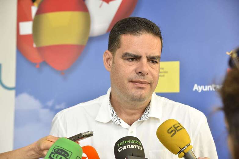 Diego Ojeda, concejal y miembro de la candidatura de Nueva Canarias (Foto TA)