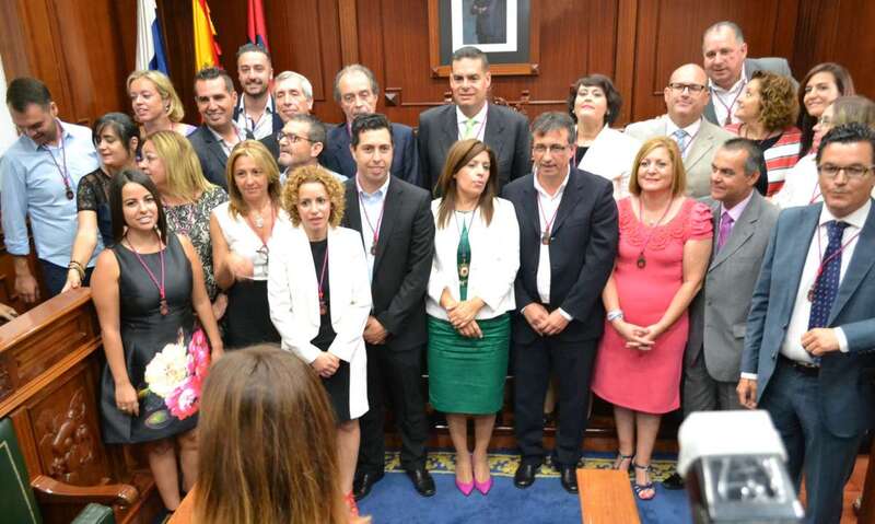 Imagen de archivo de la Corporación que tomó posesión en junio de 2015 (Foto TA)