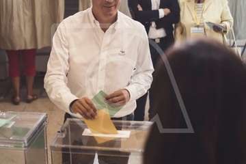 Jornada electoral en Telde (Foto TA)