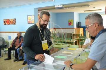 Jornada electoral en Telde (Foto TA)