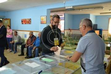 Jornada electoral en Telde (Foto TA)