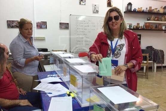 Jornada electoral en Telde (Foto TA)