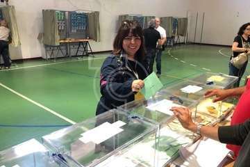 Jornada electoral en Telde (Foto TA)