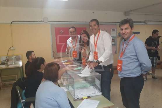 Jornada electoral en Telde (Foto TA)