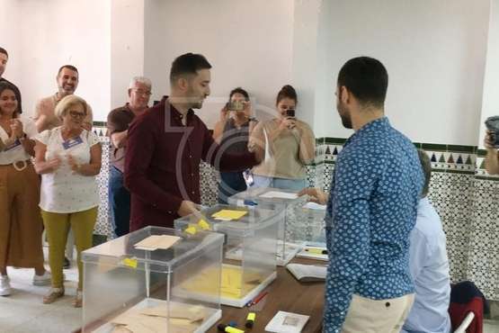 Jornada electoral en Telde (Foto TA)