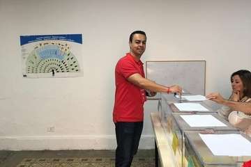 Jornada electoral en Telde (Foto TA)