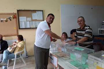 Jornada electoral en Telde (Foto TA)