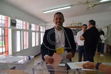 Jornada electoral en Telde (Foto TA)