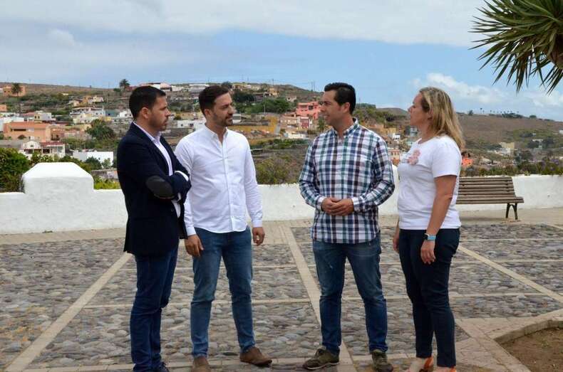 Los líderes de las cuatro formaciones (Foto TA)