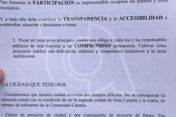 El cuatripartito anuncia la suspensión de la firma del pacto (Foto TA)