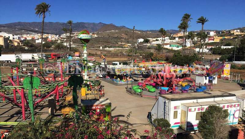 Imagen del recinto ferial de la Hoya de San Juan, en donde ocurrió el luctuoso suceso (Foto TA)