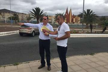 La segunda fase del proyecto de asfaltado arranca en Playa del Hombre (Foto TA)