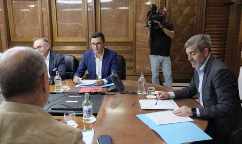 Fernando Clavijo, presidente de Canarias en funciones y máximo dirigente de CC (Foto TA)