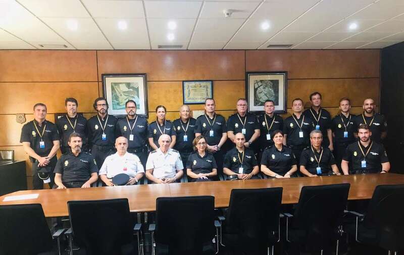 La Jefatura Superior de Policía de Canarias presentó este jueves a los nuevos inspectores (Foto TA)