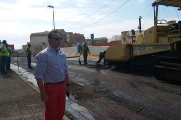 La Garita aplaude el reasfaltado de seis de sus calles más estropeadas (Foto TA)
