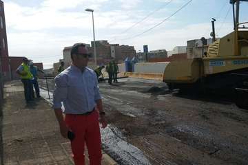 La Garita aplaude el reasfaltado de seis de sus calles más estropeadas (Foto TA)