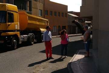La Garita aplaude el reasfaltado de seis de sus calles más estropeadas (Foto TA)