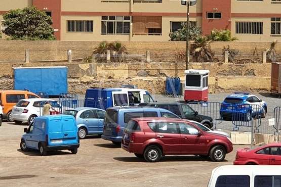  La Policía inspecciona los chiringuitos instalados con un 